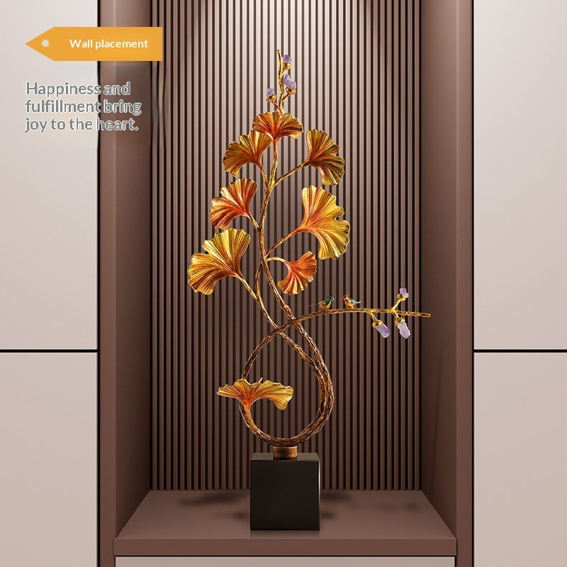 Ginkgo Leaf Decorative Accent Piece For The Entryway