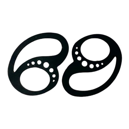 Silicone Bluetooth Earplugs Anti-Drop Holder Earplug Seat Belt