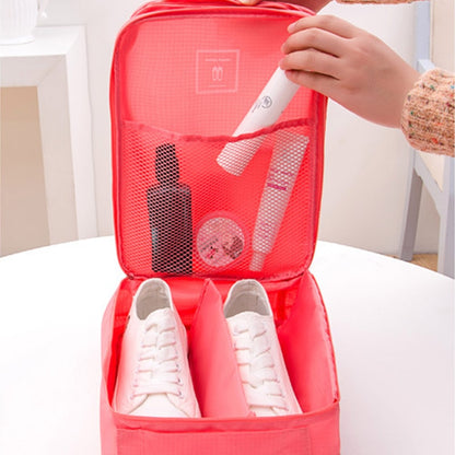 Travel storage bag shoe storage bag