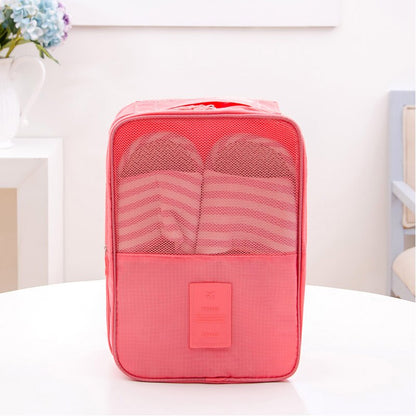 Travel storage bag shoe storage bag