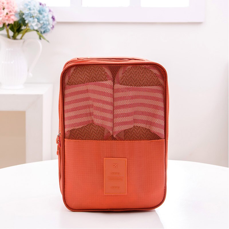 Travel storage bag shoe storage bag