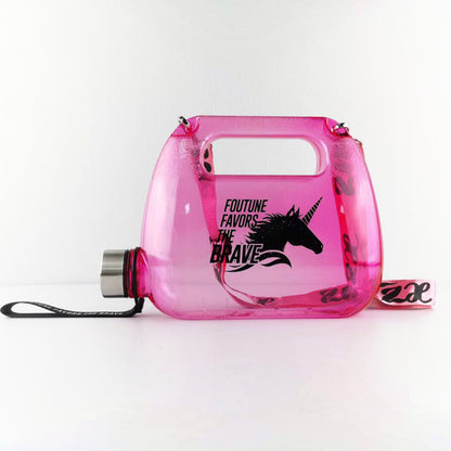 1500ML Backpack Water Bottle Fitness Large Capacity Food Grade Plastic Material Space Water Bottle Creative Water Bottle