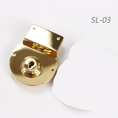 Stainless Steel Luggage Locks Diy Handmade Leather Hardware