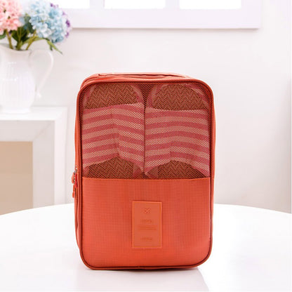 Travel storage bag shoe storage bag