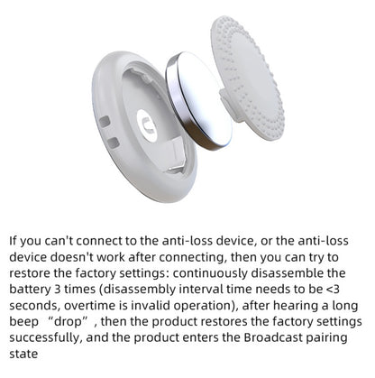 Energy Tracker, 365 Days Battery Life, Compatible With IPad, IPhone, Android, Remote Camera Control And Alarm Anti-lost Device, Suitable For Keys, Wallets, Pets, Luggage