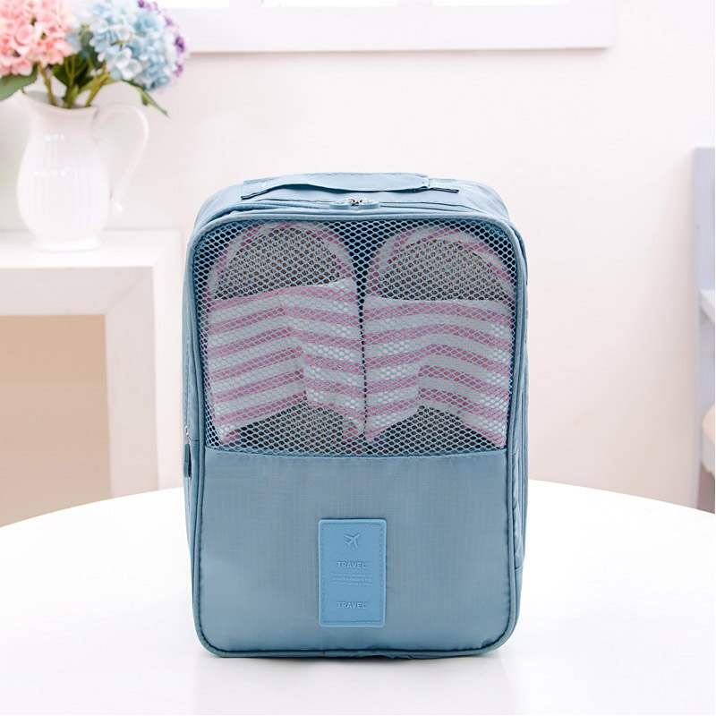 Travel storage bag shoe storage bag