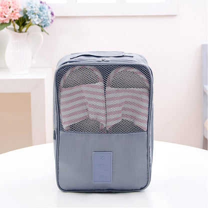 Travel storage bag shoe storage bag