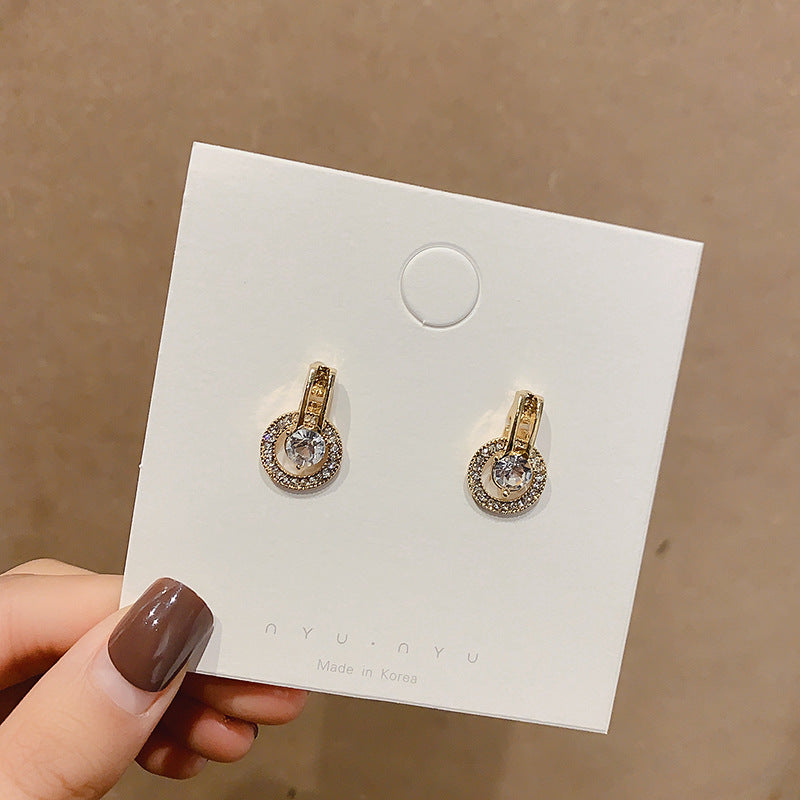 Earrings small temperament earrings