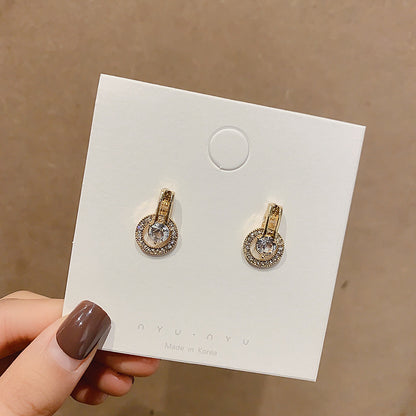 Earrings small temperament earrings