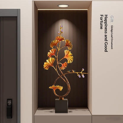 Ginkgo Leaf Decorative Accent Piece For The Entryway