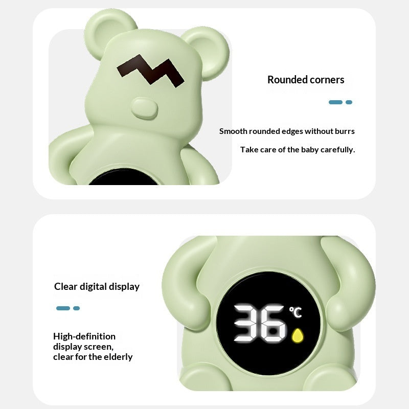 Baby Water Cartoon Animal Design Bath Pool And Bathtub Electronic Digital Thermometer