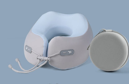 Memory Foam U-shaped Pillow Travel Neck Pillow Storage