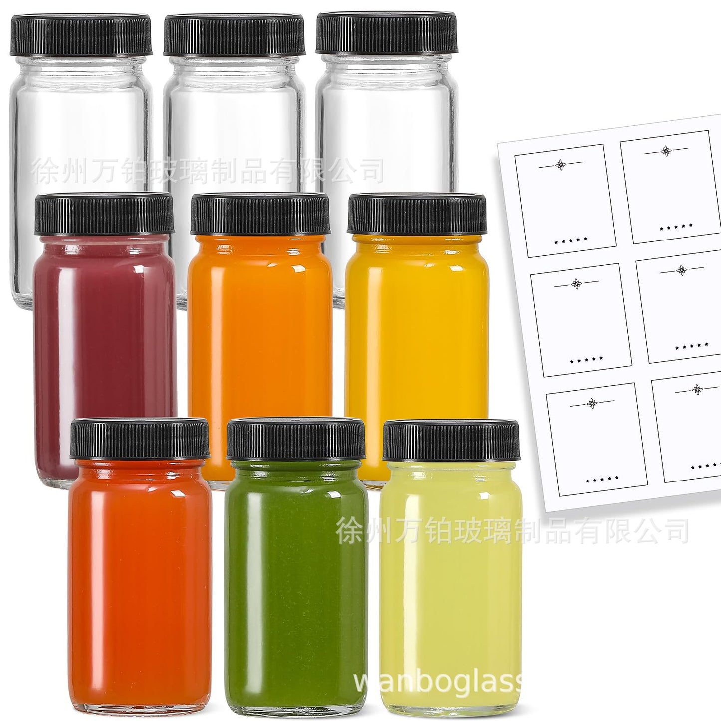 Juice Beverage Portable Milk And Coffee Cup Sealed Bottle Hand Sanitizer Dispenser Bottle