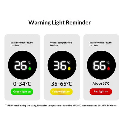 Baby Water Cartoon Animal Design Bath Pool And Bathtub Electronic Digital Thermometer