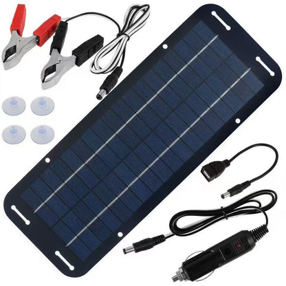 Solar Photovoltaic Panel 6W Charger Outdoor Portable Car Mobile Phone Charging Panel