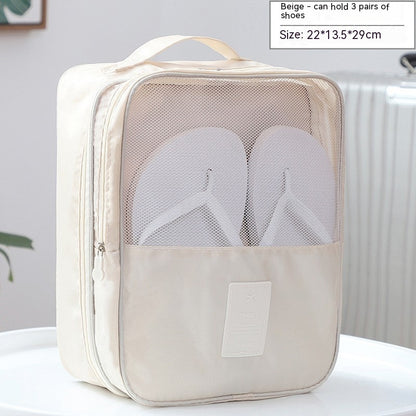 Travel storage bag shoe storage bag
