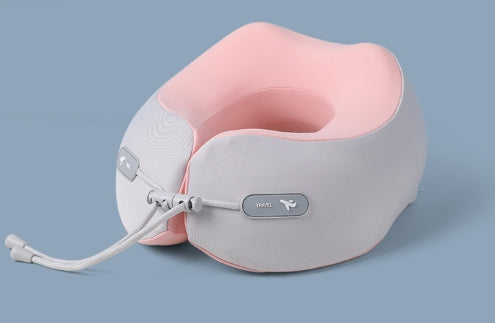 Memory Foam U-shaped Pillow Travel Neck Pillow Storage