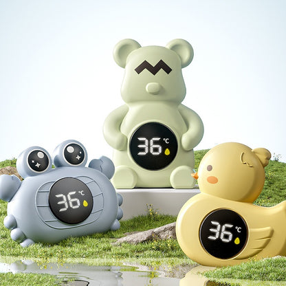 Baby Water Cartoon Animal Design Bath Pool And Bathtub Electronic Digital Thermometer