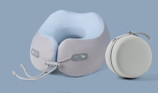 Memory Foam U-shaped Pillow Travel Neck Pillow Storage