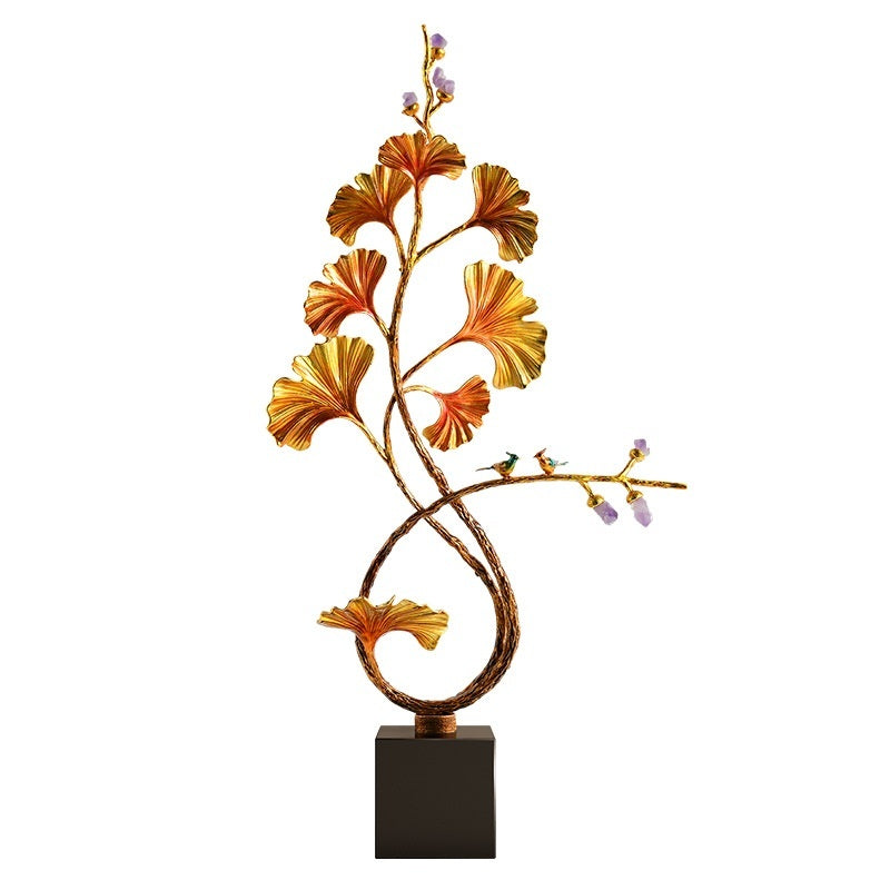 Ginkgo Leaf Decorative Accent Piece For The Entryway